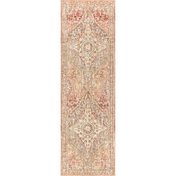 Petras Modern Ornate Medallion Area Rug